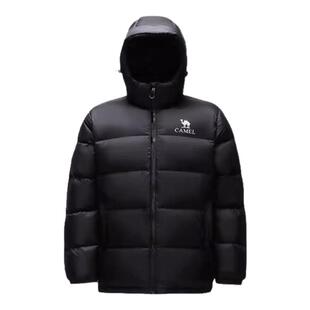 骆驼户外羽绒服冬季新款女款男款高蓬松保暖热反射可拆防风外套