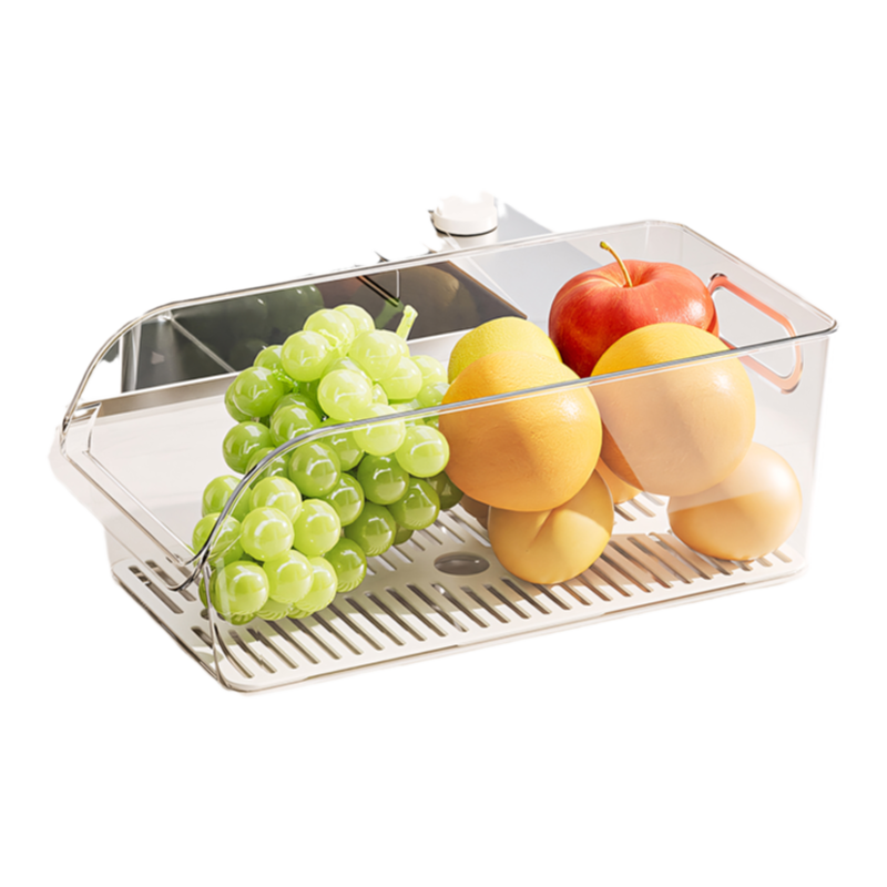 日本冰箱整理盒收纳盒储物盒鸡蛋保鲜盒食品级蔬菜收纳神器抽屉盒