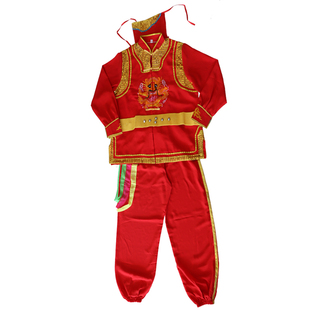 威风锣鼓服装舞龙舞狮服装成人新款秧歌舞蹈表演服男女演出服套装