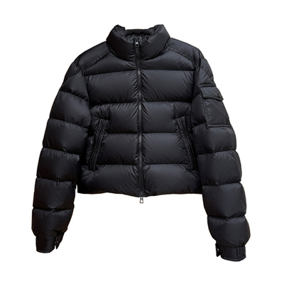 粉色短款羽绒服女2025冬季新款韩版立领小个子甜美短款加厚面包服