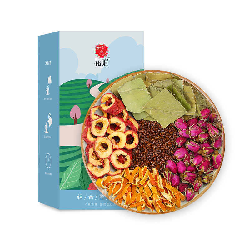 陈皮荷叶山楂决明子茶组合小袋装