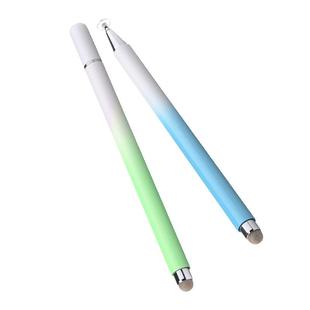 笔莫之眼双头触控笔布头圆盘头华为荣耀vivo通用平板点触手机屏幕触屏笔视频剪辑专用笔二合一磁吸笔帽电容笔