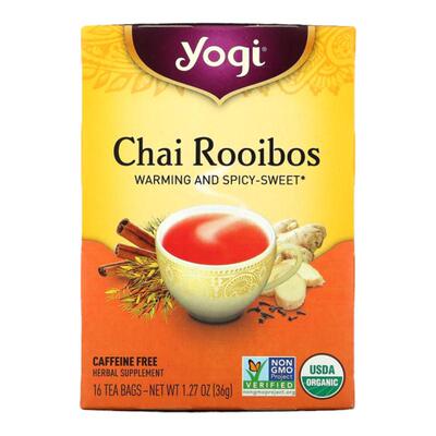 Yogi Tea约琪南非博士茶印度茶无咖啡萃取南非风味温和自然