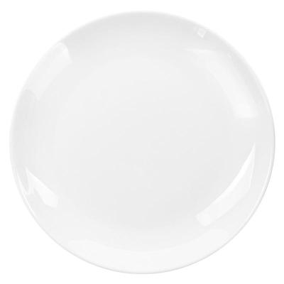 梓宁纯白骨瓷火锅菜盘商用骨碟