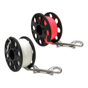 潜水侧挂背飞SMB BCD配套浮标象拔线轮POM塑胶30m 含无钩有钩选项