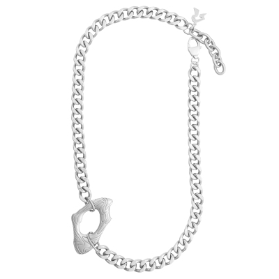 ROADLATIVE钛钢古巴男原创项链