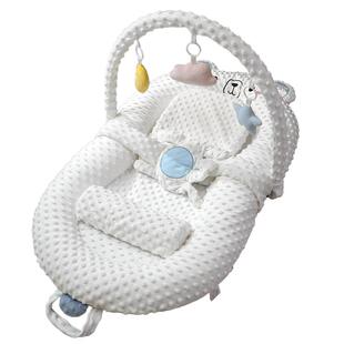 婴儿健身架哄娃睡神器0到1岁用品新生儿的见面礼物盒实用宝宝玩具