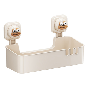 吸盘置物架卫生间洗漱台浴室用品免打孔壁挂式厕所挂墙上收纳架子