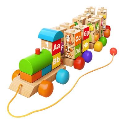 数字小火车儿童益智玩具拼装积木