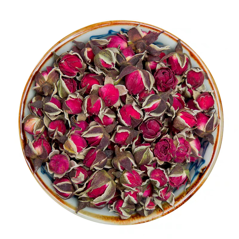 金边玫瑰花茶干花500g玫瑰花代用/花草茶