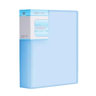 a5资料册文件夹多层插页袋学生生字卡片收纳册32k画画纸作品集b5资料册磨砂内页不反光16k画册收纳册发票夹册