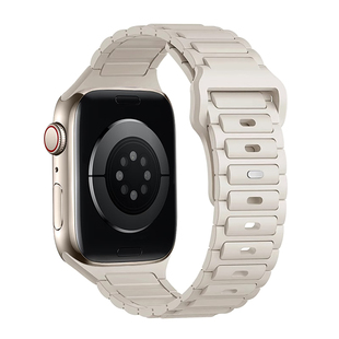 匠戴张婧仪同款适用iwatch11表带S11苹果S10手表applewatch10运动S8硅胶S7夏季Ultra女生se3男创意高级S9新款