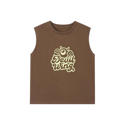 【凉感舒弹】小恶魔童装背心T恤