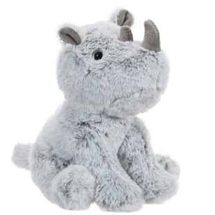 Apricotlamb 可爱犀牛毛绒玩具儿童女生日礼物男孩布玩偶公仔娃娃