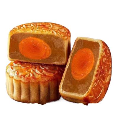 100g蛋黄莲蓉月饼超大个广式港式皮薄馅厚油润回油中秋节
