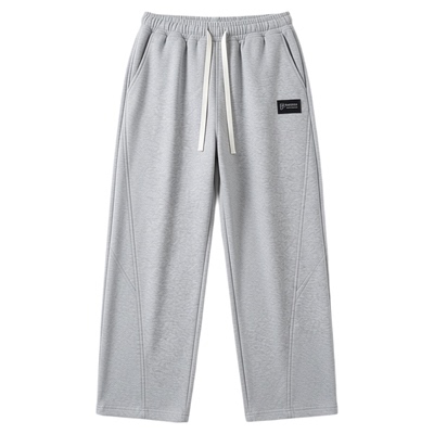 加绒加厚保暖宽松休闲长裤子男装