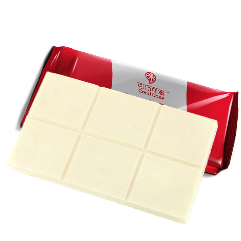 巧克力大块板蛋糕淋面装饰散装原材料商用代可可脂黑白砖烘焙专用