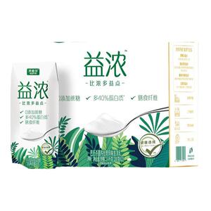 君乐宝益浓0蔗糖酸奶膳食纤维
