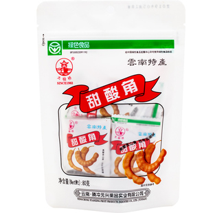 太极桥甜酸角云南酸角糕酸角肉泥酸角片酸甜80g绿色食品零食包邮