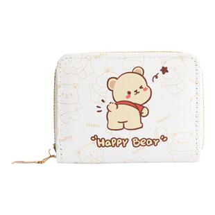 可爱维尼卡通卡包女防消磁多卡位驾驶证件套小巧收纳夹包卡套钱包