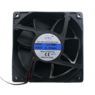 热销电脑机箱机柜配电箱变频器散热风扇12V24V 12038 8cm9cm12cm