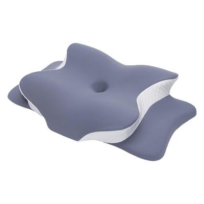蝶形护颈助眠枕头可加热