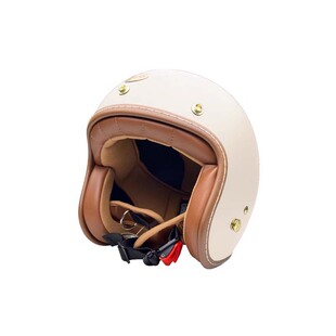 台湾evo复古头盔哈雷Vespa灰石金吉拉机车摩托车3/4半盔男女