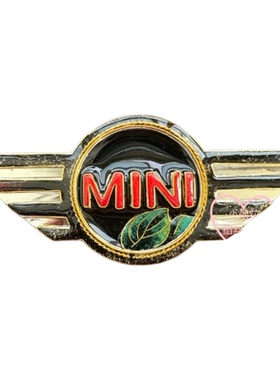 宝马MINI车标纯手工景泰蓝珐琅彩