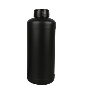 黑色500ml塑料瓶液体瓶试剂分装瓶化工样品瓶HDPE密封不渗漏