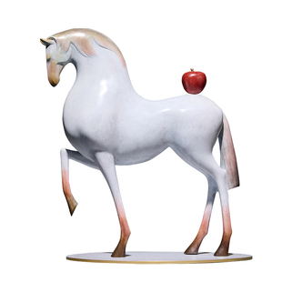 新铜时代《马上平安》全铜马摆件办公室客厅轻奢装饰新居乔迁礼品