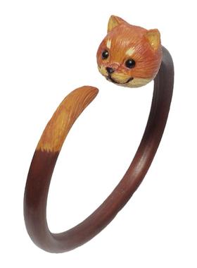 未芽定制卡通女木质原创设计