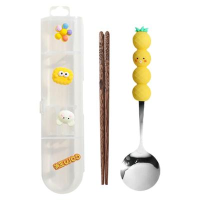 玉米便携餐具勺筷套装