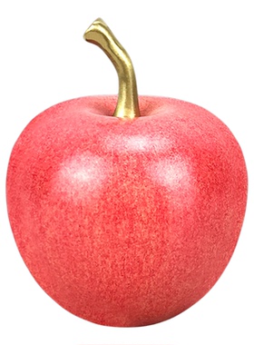 全铜苹果摆件客厅玄关乔迁礼物