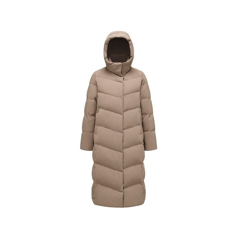 波司登冬季羽绒服女修身显瘦连帽