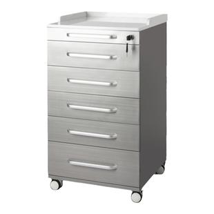 夸月美容院牙科边柜口腔诊所柜子收纳医疗移动小推车专用工作台