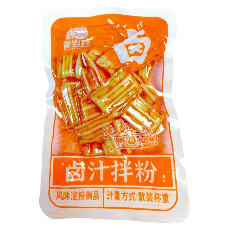 香当豆红油苕皮卤汁拌粉