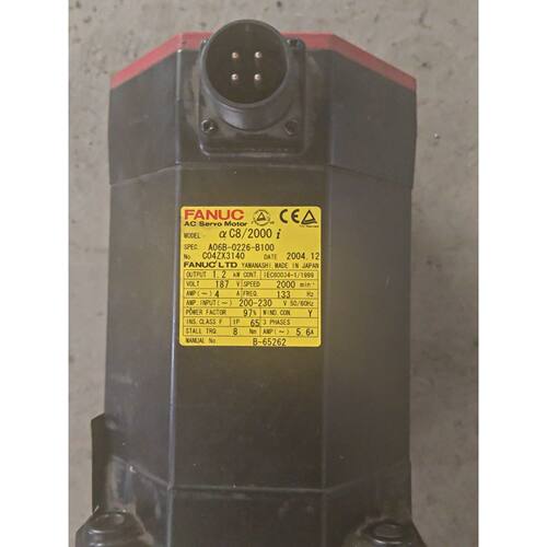 议价可维修发那科伺服电机C82000i型号A06B0226B1001.2KW187V2000