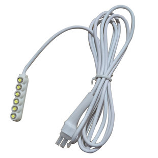 缝纫机工作灯20粒节能护眼LED220V磁铁拷边机罗拉车电控5V/3V灯珠