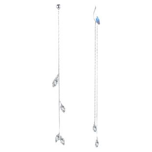 花芽原创鹤舞清风耳钉女生2025新款长款小众流苏耳坠长款古风耳饰