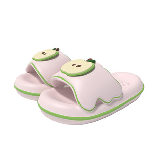 chedoir苹果派拖鞋女款夏季厚底防滑抗菌居家用可爱ins少女心外穿