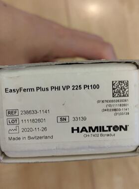 汉密尔顿PH电极，型号EasyFerm Plus PHI V