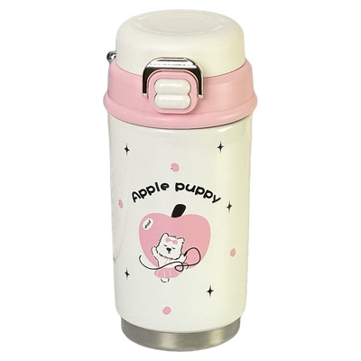 316不锈钢带提绳大容量泡茶杯