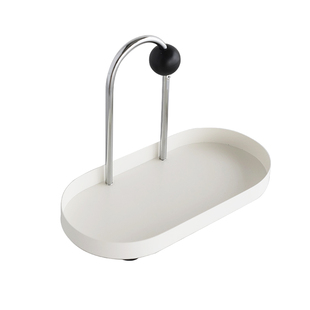 livingplus北欧简约桌面托盘ins风香水香薰化妆品置物架玄关摆件