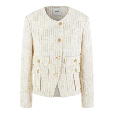 秋季外套MESUX羊毛混纺小香风