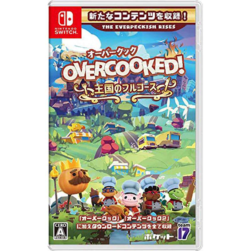 【自营】日版 胡闹厨房 1+2+全DLC 任天堂Switch 游戏卡带 中文