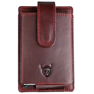 霍尔文cxl牛皮horween手工复古卡包防盗刷银行卡皮套真皮零钱包潮