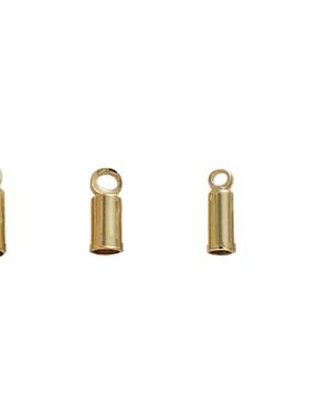 手工diy14K包金砝码连接收尾扣