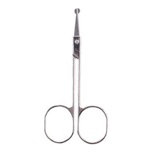 德国不锈钢剪刀圆头修鼻毛安全男用剃鼻毛修剪器女士修眉毛小剪刀