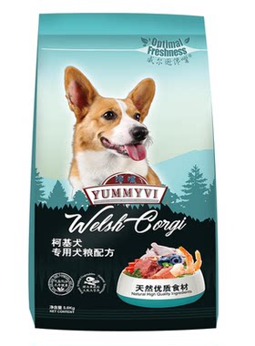 柯基清润焕毛狗粮30斤成犬