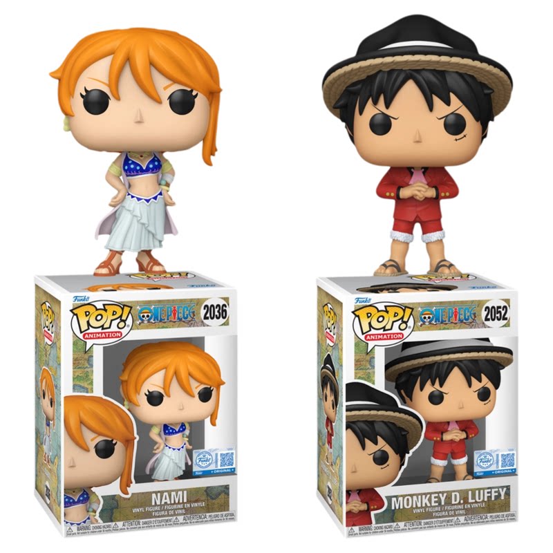 Funko POP海贼王One Piece周边路飞 娜美公仔手办潮玩人偶豆豆眼